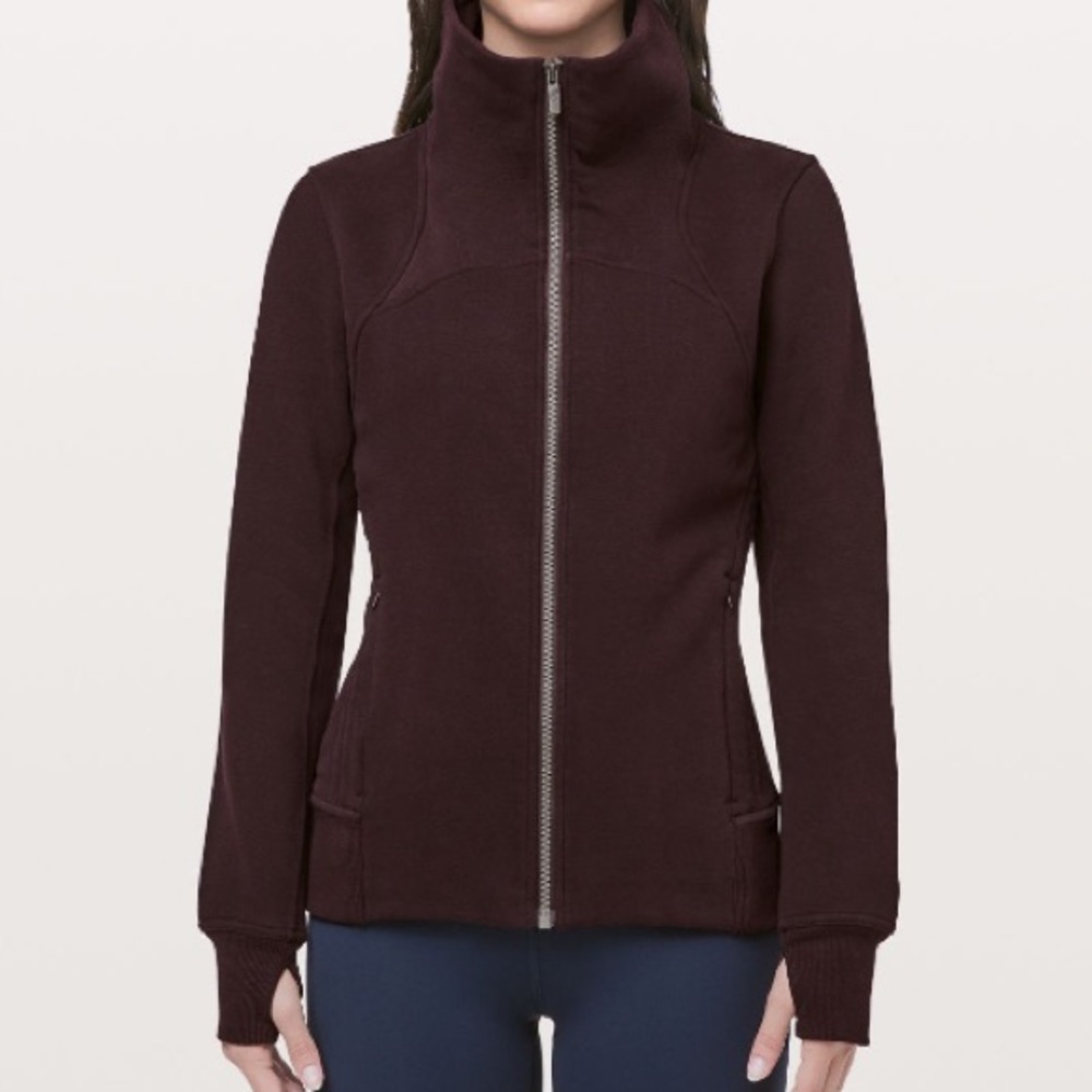 Lululemon moving motivation zip up Prima loft insulated